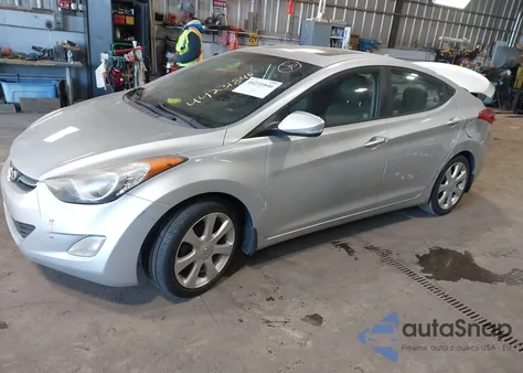 2013 Hyundai Elantra Limited z USA, uszkodzony, nr VIN KMHDH4AE8DU634999